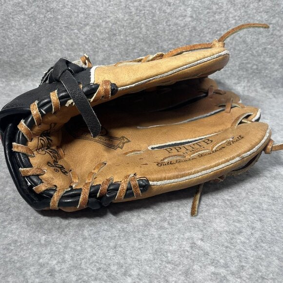Rawlings 11 Inch PP11TB Leather Youth Baseball Glove Right Hand Throw RHT - Picture 7 of 12